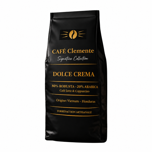Café Clemente Dolce Crema — 80% Robusta / 20% Arabica - 1Kg