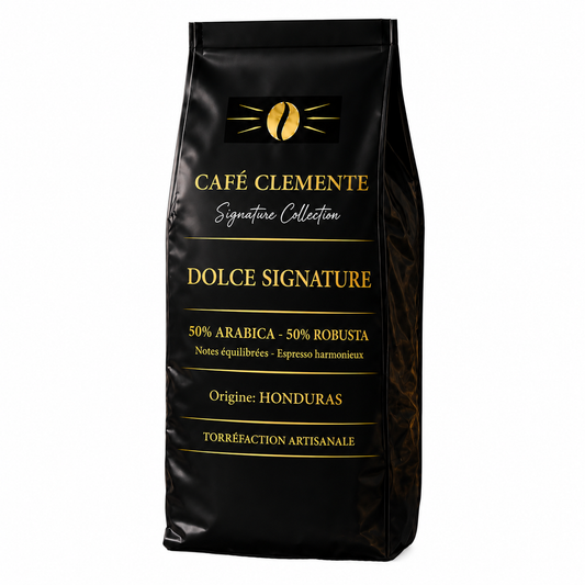 Café Clemente Dolce Signature - 50% Robusta / 50% Arabica - 1Kg