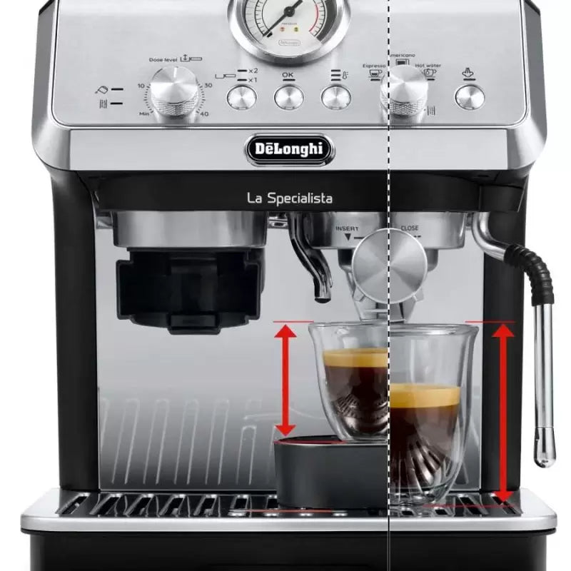 De'Longhi La Specialista Arte Machine à expresso avec buse à lait professionnelle (EC 9155.MB)