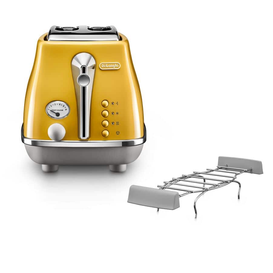 De'Longh Icona Toaster jaune (CTOC2103.Y)