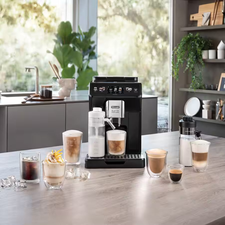 De’Longhi Eletta Explore COLD BREW Machine espresso full automatique avec broyeur (ECAM450.65.G)