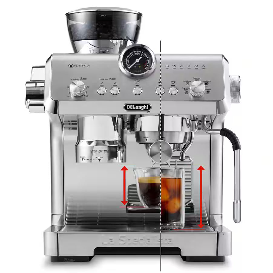 De'Longhi La Specialista OPERA COLD BREW Machine à expresso avec buse à lait (EC9555.M)