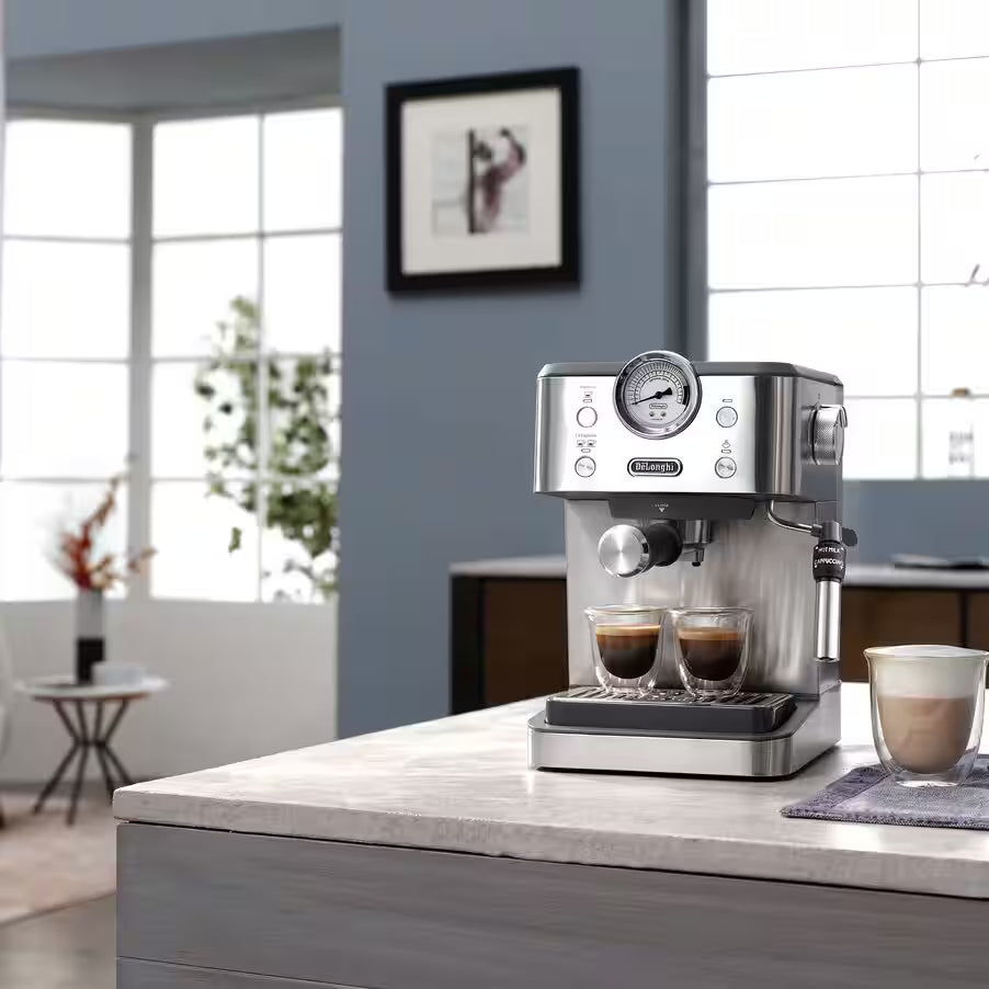 De'Longhi Linea Classic machine à café manuelle à expresso EM450.M