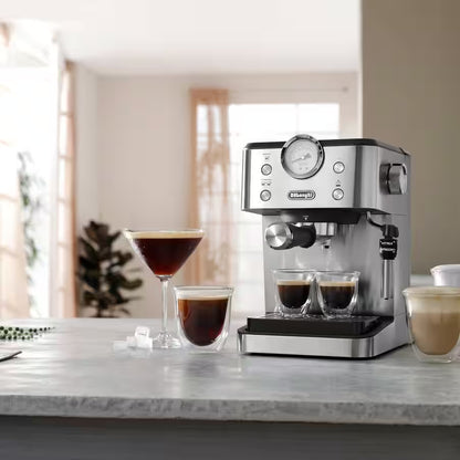 De'Longhi Linea Classic machine à café manuelle à expresso EM450.M