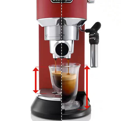 De'Longhi Dedica Machine à Expresso Rouge (EC685.R)