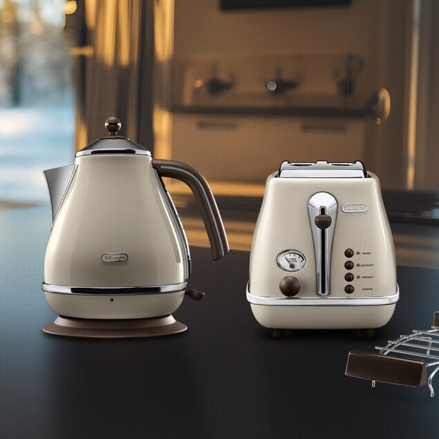 De'Longhi- Grille Pailn Icona Vintage Beige ( CTOV2103.BG )