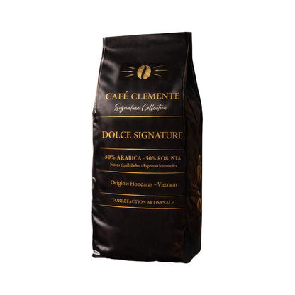 Café Clemente Dolce Signature  - 50% Robusta / 50% Arabica - 500g