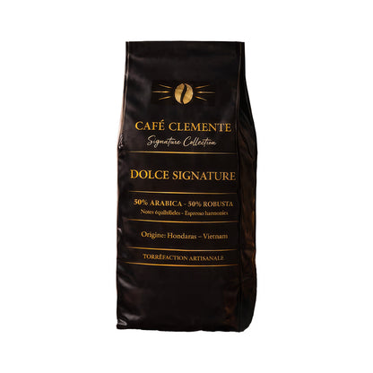 Café Clemente Dolce Signature  - 50% Robusta / 50% Arabica - 500g