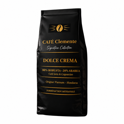 Café Clemente Dolce Crema — 80% Robusta / 20% Arabica - 500g