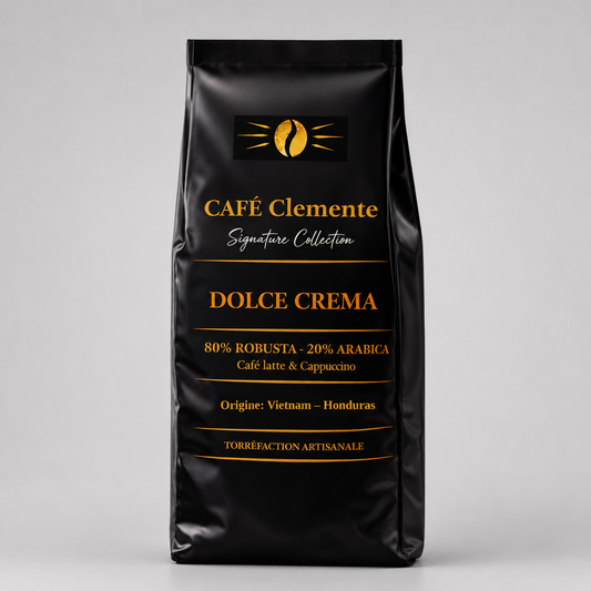 Café Clemente Dolce Crema — 80% Robusta / 20% Arabica - 1Kg