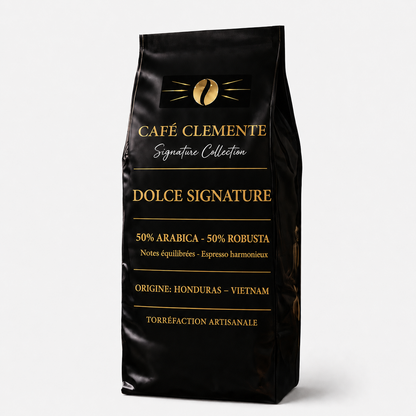 Café Clemente Dolce Signature  - 50% Robusta / 50% Arabica - 1Kg