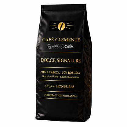 Café Clemente Dolce Signature  - 50% Robusta / 50% Arabica - 1Kg