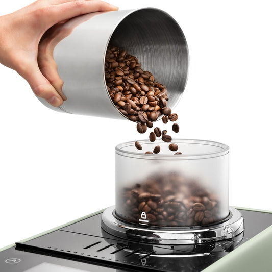 De'Longhi Rivelia Machine à espresso full automatique avec broyeur à grain (EXAM441.55.GR)